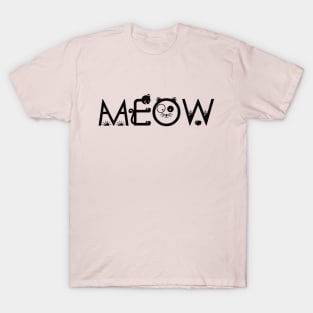 Meow Cute Cats T-Shirt